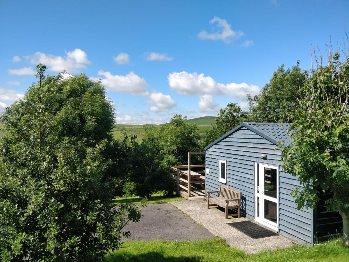 4 Bedroom Holiday Lodge In Welsh Hillside Woodland Llandrindod Wells Exterior foto